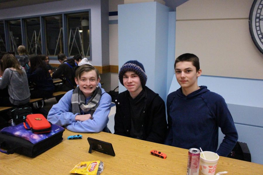 From left to right: Madigan McGinn (10), Benjamin Nussbaum (10), and Joesph Boynton (10). Photo taken by Anna Schumaker.