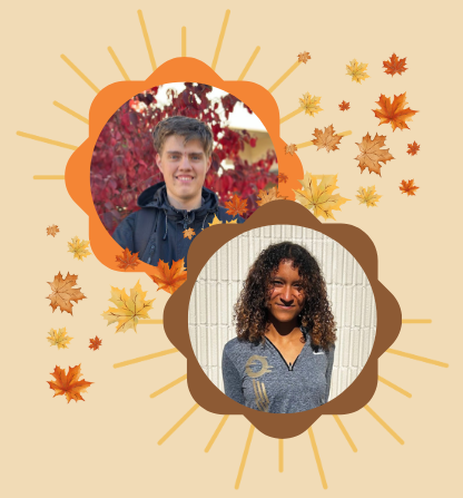 October Students of the Month - Eisley Hering and Nazarii Kukharchuk