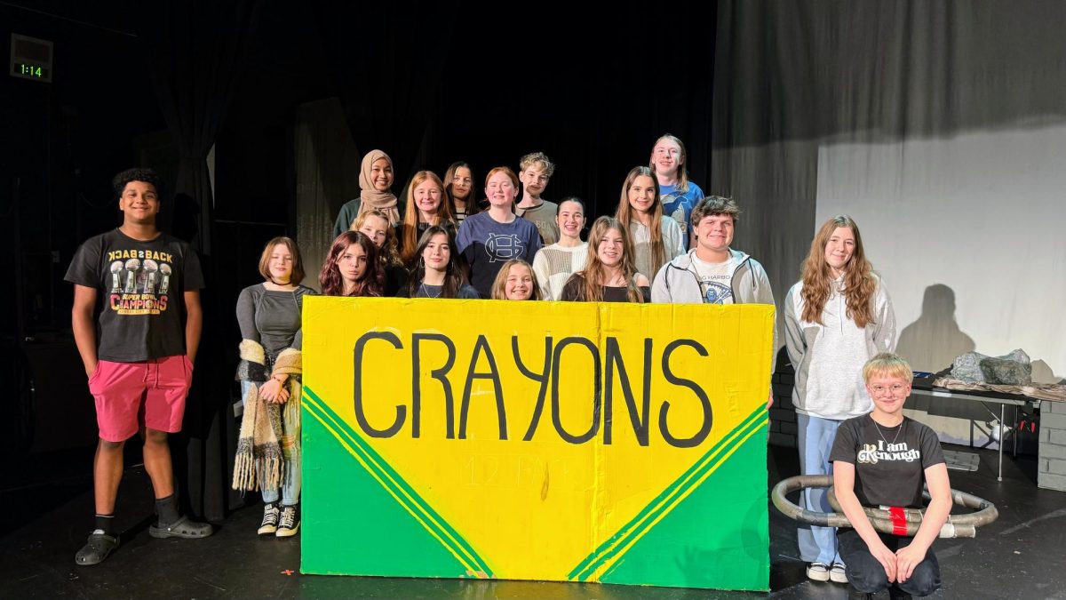 Behind the Scenes of the Upcoming GHHS Drama Class Performance "The Crayon Chronicles" at Discovery Elementary School